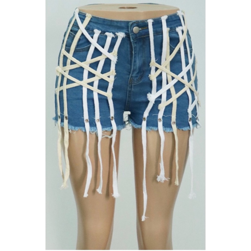 Ribboned Shorts
